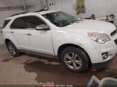 2011 CHEVROLET EQUINOX 2LT White  Gasoline 2CNFLNEC4B6359116 photo #1