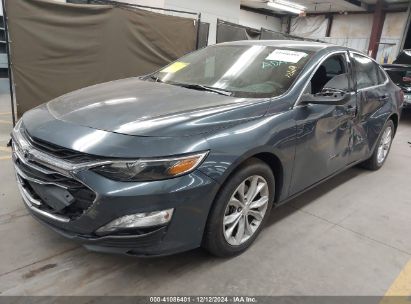 2019 CHEVROLET MALIBU LT Gray  Gasoline 1G1ZD5ST0KF144673 photo #3