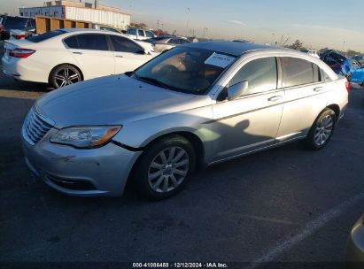 2012 CHRYSLER 200 TOURING Gray  Gasoline 1C3CCBBB7CN101353 photo #3