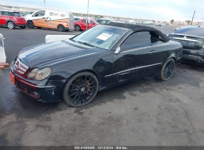 2006 MERCEDES-BENZ CLK 350 Black  Gasoline WDBTK56J36F171351 photo #3