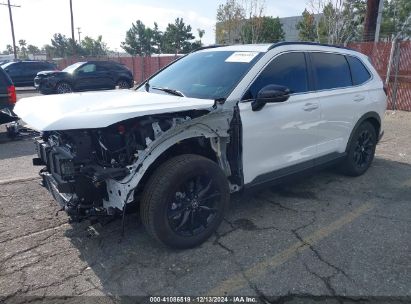 2025 HONDA CR-V HYBRID SPORT White  Hybrid 7FARS5H53SE000873 photo #3