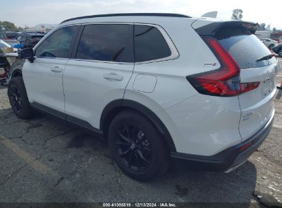 2025 HONDA CR-V HYBRID SPORT White  Hybrid 7FARS5H53SE000873 photo #4