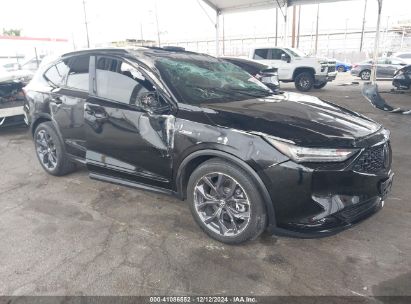 2023 ACURA MDX A-SPEC Black  Gasoline 5J8YE1H0XPL017851 photo #1