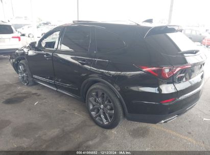 2023 ACURA MDX A-SPEC Black  Gasoline 5J8YE1H0XPL017851 photo #4