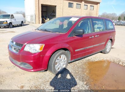 2015 DODGE GRAND CARAVAN AMERICAN VALUE PKG Red  Flexible Fuel 2C4RDGBG7FR736091 photo #3