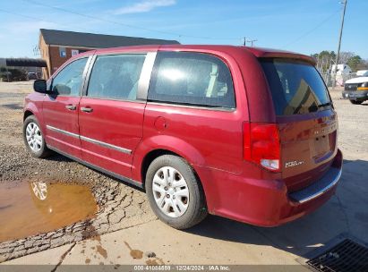 2015 DODGE GRAND CARAVAN AMERICAN VALUE PKG Red  Flexible Fuel 2C4RDGBG7FR736091 photo #4