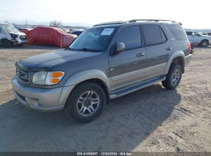 2004 TOYOTA SEQUOIA SR5 V8 Gray  Gasoline 5TDBT44A94S214093 photo #3