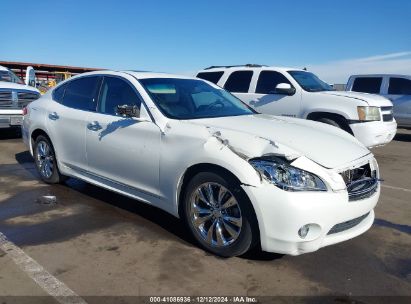 2011 INFINITI M37 White  Gasoline JN1BY1AP5BM322196 photo #1