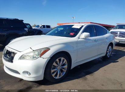 2011 INFINITI M37 White  Gasoline JN1BY1AP5BM322196 photo #3