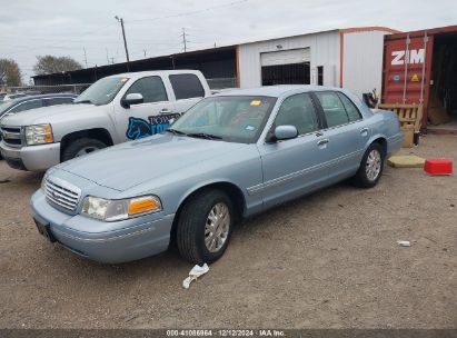 2003 FORD CROWN VICTORIA LX Light Blue  Gasoline 2FAFP74W63X172154 photo #3