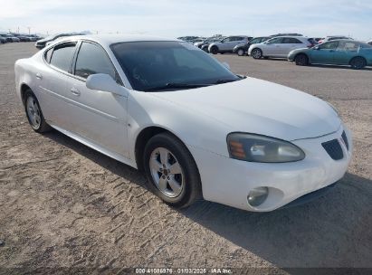 2006 PONTIAC GRAND PRIX White  Gasoline 2G2WP552961119163 photo #1