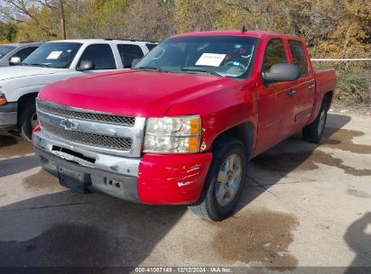 2013 CHEVROLET SILVERADO 1500 LT Red  Flexible Fuel 3GCPCSEA9DG114504 photo #3