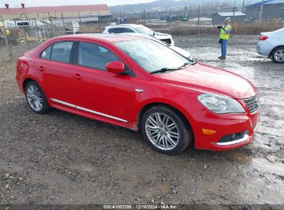 2013 SUZUKI KIZASHI SPORT GTS Red  Gasoline JS2RF9A62D6100140 photo #1