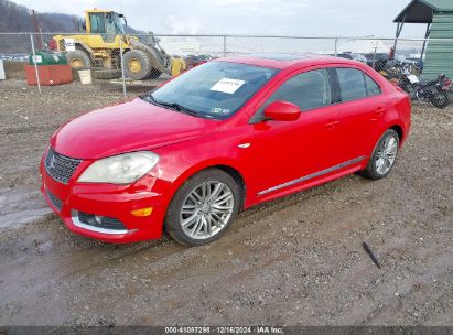 2013 SUZUKI KIZASHI SPORT GTS Red  Gasoline JS2RF9A62D6100140 photo #3