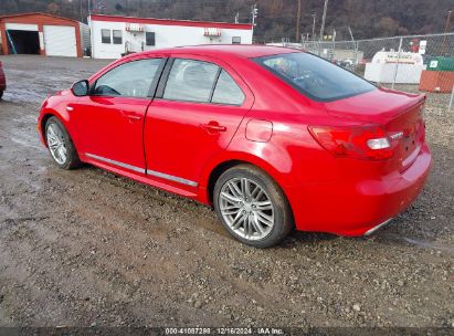 2013 SUZUKI KIZASHI SPORT GTS Red  Gasoline JS2RF9A62D6100140 photo #4