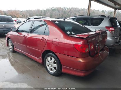 2005 TOYOTA COROLLA S Red  Hybrid JTDAAAAF3R3028252 photo #4