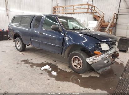 2004 FORD F-150 HERITAGE XL/XLT Blue  Gasoline 2FTRX18W74CA31407 photo #1