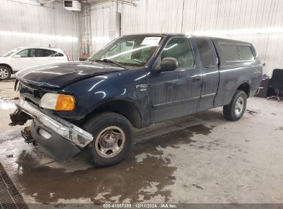 2004 FORD F-150 HERITAGE XL/XLT Blue  Gasoline 2FTRX18W74CA31407 photo #3