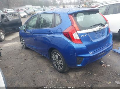 2015 HONDA FIT EX/EX-L Blue  Gasoline 3HGGK5H88FM742802 photo #4