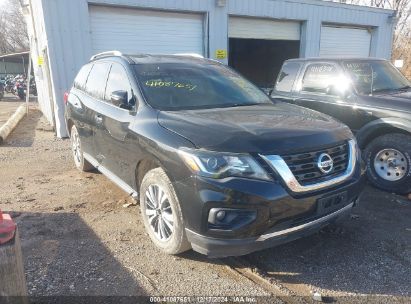 2017 NISSAN PATHFINDER SV Black  Gasoline 5N1DR2MM8HC683569 photo #1