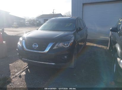 2017 NISSAN PATHFINDER SV Black  Gasoline 5N1DR2MM8HC683569 photo #3