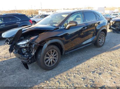 2017 LEXUS NX 200T Black  Gasoline JTJBARBZ1H2099138 photo #3