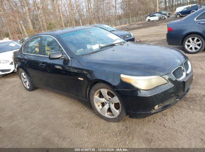 2004 BMW 530I Black  Gasoline WBANA73534B059926 photo #1