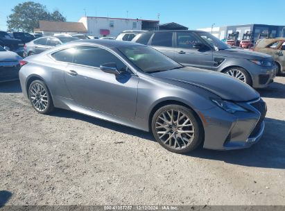 2019 LEXUS RC 350 Gray  Gasoline JTHHZ5BC5K5019967 photo #1