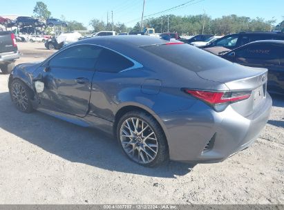 2019 LEXUS RC 350 Gray  Gasoline JTHHZ5BC5K5019967 photo #4