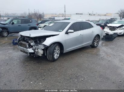 2016 CHEVROLET MALIBU LIMITED LTZ Silver  Gasoline 1G11E5SA1GF111777 photo #3