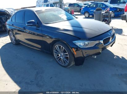 2014 BMW 335I Black  Gasoline WBA3A9G55ENS64936 photo #1