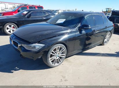 2014 BMW 335I Black  Gasoline WBA3A9G55ENS64936 photo #3