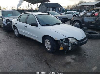 2000 CHEVROLET CAVALIER White  Gasoline 1G1JC524XY7411474 photo #1