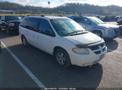 2005 DODGE GRAND CARAVAN SXT White  Gasoline 2D8GP44L85R160325 photo #1