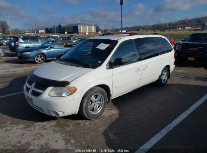 2005 DODGE GRAND CARAVAN SXT White  Gasoline 2D8GP44L85R160325 photo #3