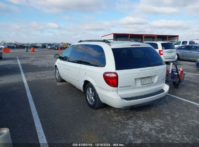 2005 DODGE GRAND CARAVAN SXT White  Gasoline 2D8GP44L85R160325 photo #4