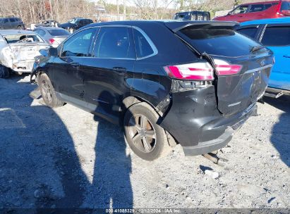 2019 FORD EDGE SEL Black  Gasoline 2FMPK3J97KBC57290 photo #4