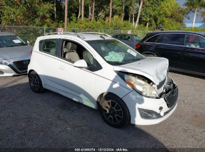 2013 CHEVROLET SPARK 2LT AUTO White  Gasoline KL8CF6S99DC591016 photo #1