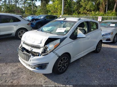 2013 CHEVROLET SPARK 2LT AUTO White  Gasoline KL8CF6S99DC591016 photo #3