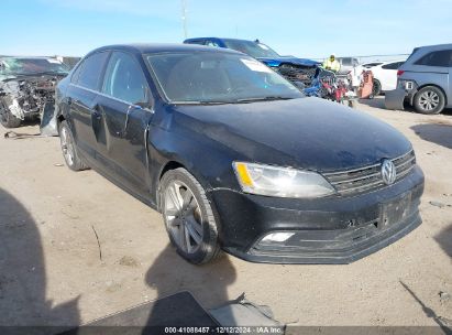 2015 VOLKSWAGEN JETTA 2.0L TDI SEL Black  Diesel 3VWLA7AJ5FM346977 photo #1