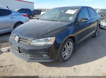 2015 VOLKSWAGEN JETTA 2.0L TDI SEL Black  Diesel 3VWLA7AJ5FM346977 photo #3