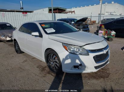 2016 CHEVROLET MALIBU LIMITED LT White  Gasoline 1G11C5SA9GF123424 photo #1