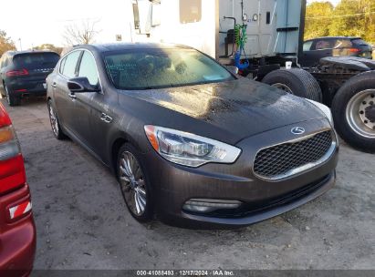 2015 KIA K900 LUXURY Gray  Gasoline KNALW4D4XF6017570 photo #1