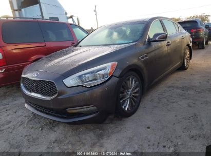 2015 KIA K900 LUXURY Gray  Gasoline KNALW4D4XF6017570 photo #3