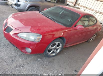 2007 PONTIAC GRAND PRIX Red  Gasoline 2G2WP552671154504 photo #3