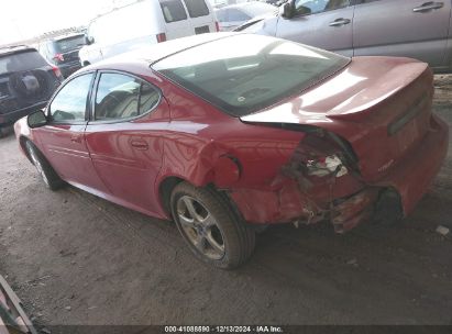 2007 PONTIAC GRAND PRIX Red  Gasoline 2G2WP552671154504 photo #4