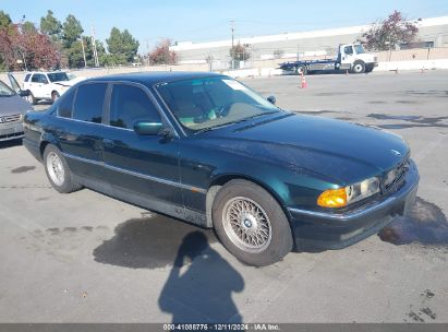 1995 BMW 740 I AUTOMATIC Green  Gasoline WBAGF6322SDH07433 photo #1