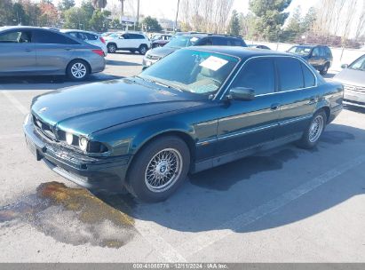 1995 BMW 740 I AUTOMATIC Green  Gasoline WBAGF6322SDH07433 photo #3