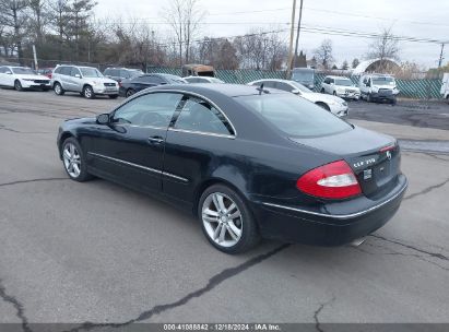 2008 MERCEDES-BENZ CLK 350 Black  Gasoline WDBTJ56H28F235608 photo #4