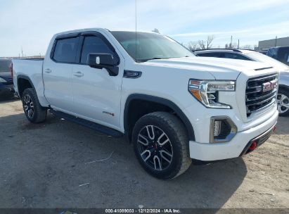 2022 GMC SIERRA 1500 LIMITED 4WD  SHORT BOX AT4 White  Gasoline 3GTP9EEL8NG181100 photo #1